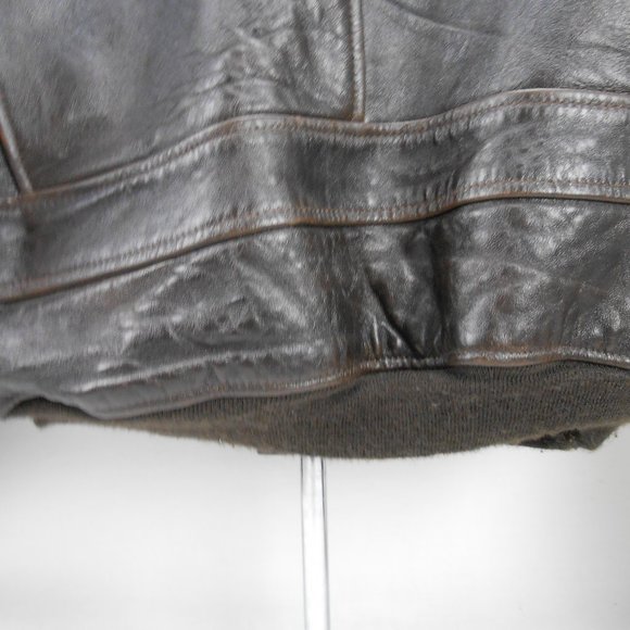 Avirex U.S. NAVY AERONAUTICS 7823 Leather jacket